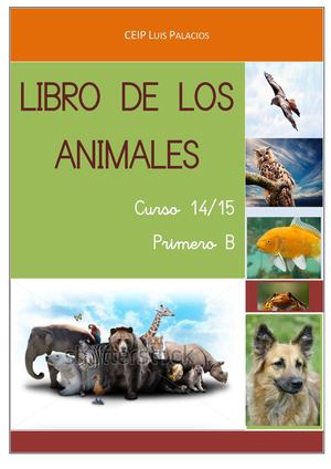 Libro De Los Animales