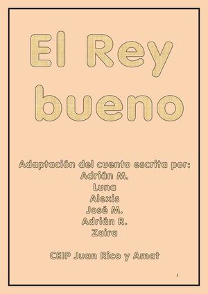El Rey Bueno 4º A