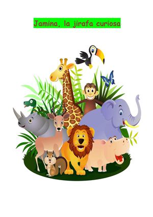 Cuento Jamina, la Jirafa curiosa