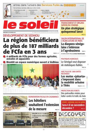 Edition Du 25 Février 2015