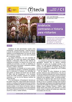 Andalucia Texto Comprensivo