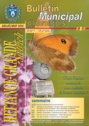 Bulletin Municipal Juillet Août 2010