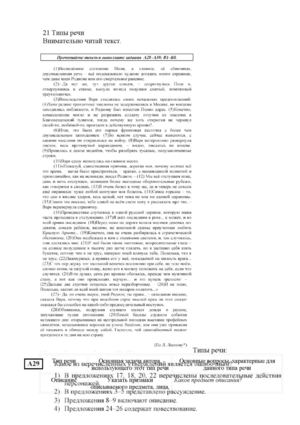 21 Типы речи