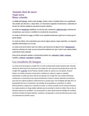 Antonio José De Sucre