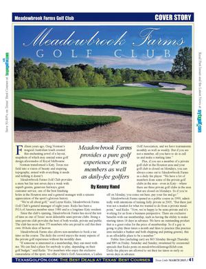 Meadowbrook Farms Golf Club Review
