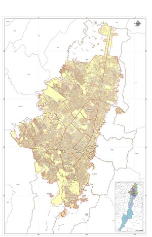 Mapa Bogota