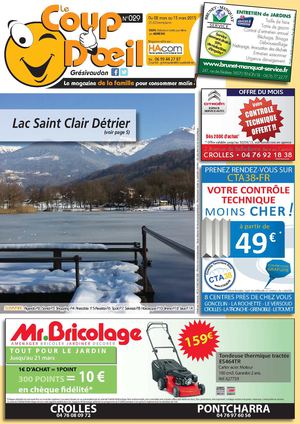 Le Coup D'oeil Grésivaudan n°29 - 2/03/2015