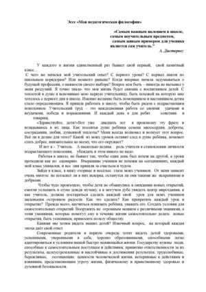 Эссе Антонюк Н.Н..