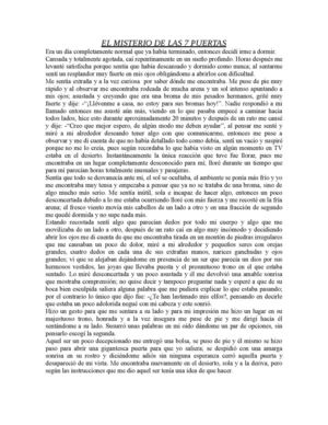El Misterio De Las 7 Puertas