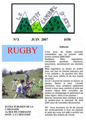 Le Petit Cambre d'Aze, n° 3