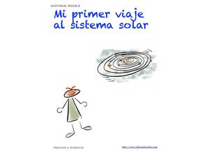 Mi Primer Viaje Al Sistema Solar
