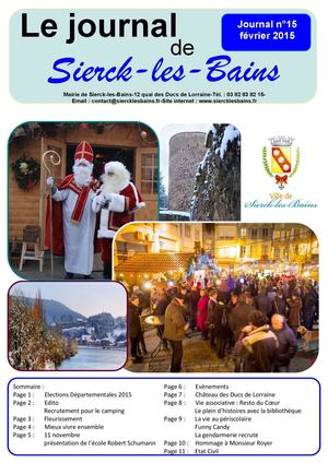 Sierck-les-Bains Journal municipal n°15