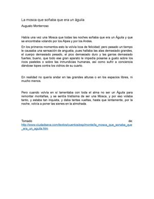 La Mosca Que Soñaba Que Era Un áGuila