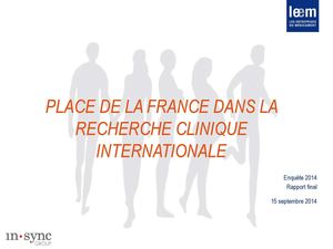 Rapport Leem Enquete Attractivité 2014