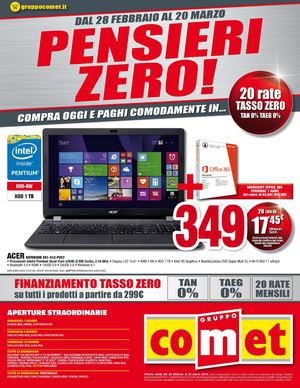 Volantino Comet dal 28 febbraio al 20 marzo 2015