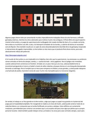Descargar Rust Gratis Mega Alpha Experimental1