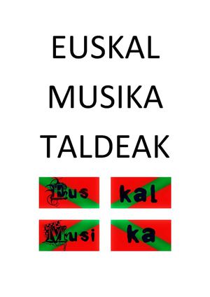Euskal Musika Taldeak