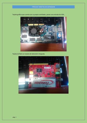 Tarjetas De Expansion