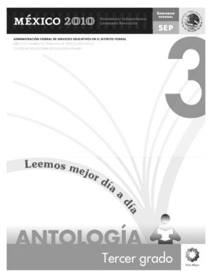 Antologia De Cuentos Leemos Mejor Cada Dia Tercer Grado