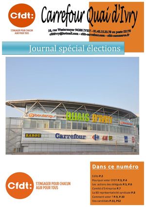 Journal Élection Du 13 Mars 2015