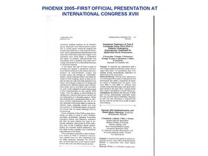 Phoenix 2005 + 2006 International Congresses