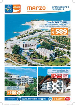 Catalogo Eurospin Viaggi Marzo