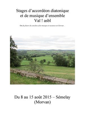 Stage Accordéon Diatonique 2015
