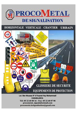 Catalogue Procometal De Signalisation