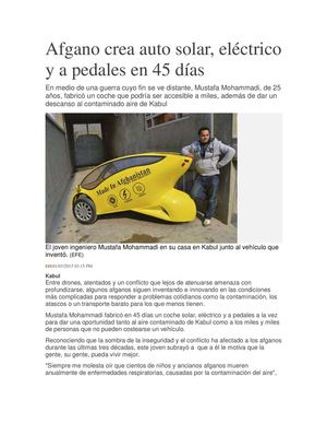 Articulo Carros Solares