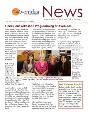 November 2014 Newsletter