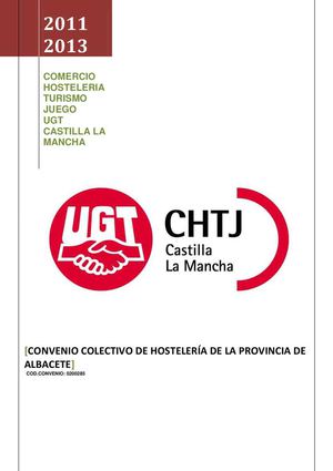 Convenio Hosteleria Albacete 2011 2013 1