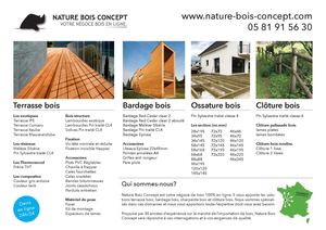 Qui Sommes Nous - Nature Bois Concept