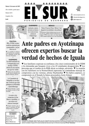 El Sur Martes 03032015