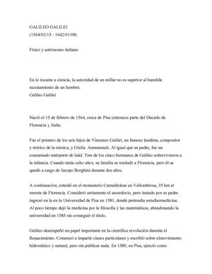 Galileo Galilei