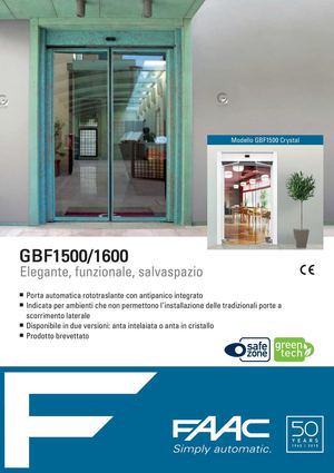 GBF 1500-1600 Porte Automatiche rototraslanti ITA Rev.10