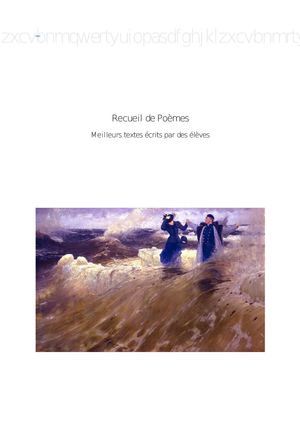 Recueil de Poèmes