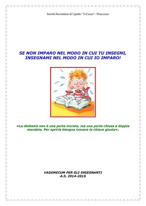 Vademecum Dsa Docenti