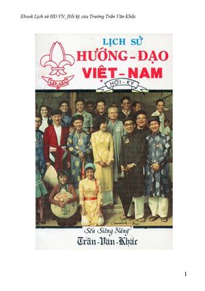 Lịch sử HĐVN, Hồi Ký của Tr Trần Văn Khắc