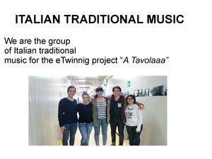 Progetto Etwinning Musica Italiana