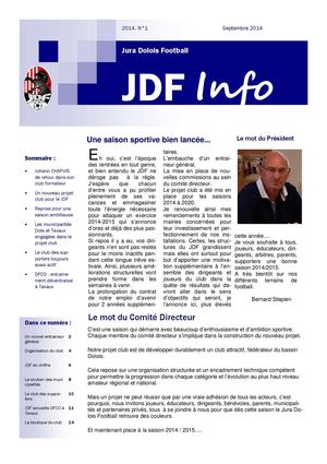 Jdf Info N°1