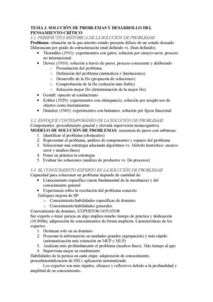 Tema 3. PSICOLOGÍA DE LA ISNTRUCCIÓN