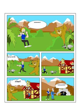 1Learning English In Elementary School With Play Comic _ Paint A Comic