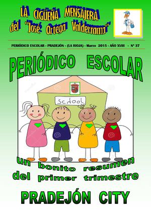 Periódico Escolar - La Cigüeña Mensajera (Febrero 2015) - Pradejón