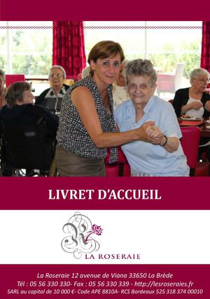 Livret D'accueil La Roseraie