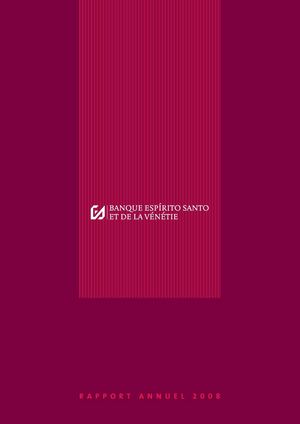 BESV - Rapport Annuel