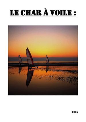 Le fonctionnement du Char à Voile