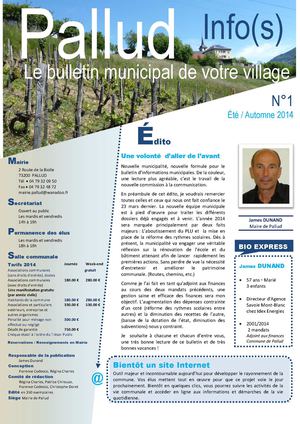 Pallud Infos - Bulletin municipal
