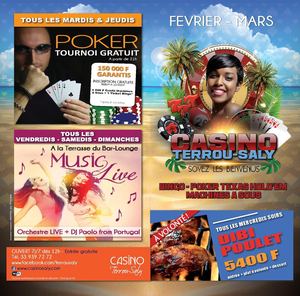 Programme Casino Terrou-Saly