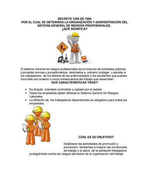 NORMATIVAS DECRETO 1294 , RESOLUCIÓN 1016 , LEY 9