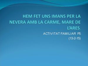 Fem imans de nevera amb la mare de l'Ares